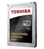 Toshiba 6TB N300 NAS 3.5’’ SATA Internal Hard Drive. 24/7 Operation, Supports 1-8 bay systems, 128MB Cache, 180TB/Year workload, 3yr Warranty(HDWG160UZSVA). – Ansicht 3