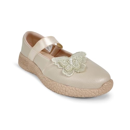 Image of KazarMax Kids Girls Floral Ballet Flat Ballerina