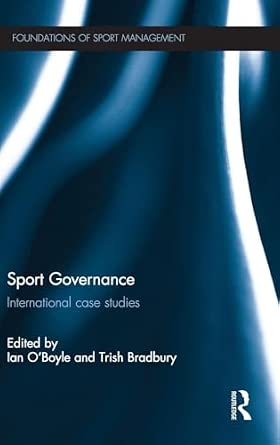 Sport Governance: International Case Studies book cover