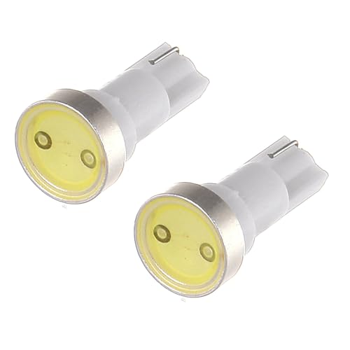 ECCPP Instrument Cluster Dash Panel Lights with Twist Lock Socket T5-Twist Lock T5-High power led light-White 17, 18, 27, 37, 58, 70, 73, 74, 79, 85, 86, 206, 207, 286, 306, 307, 308, 406, 407 2721