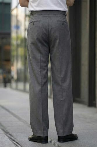 Image of Veirdo Men's Korean Style Pants with Modern Slim Fit Design, Comfortable Fabric, Casual & Smart Look, Perfect for Office and Outings (Sizes S to 2XL)