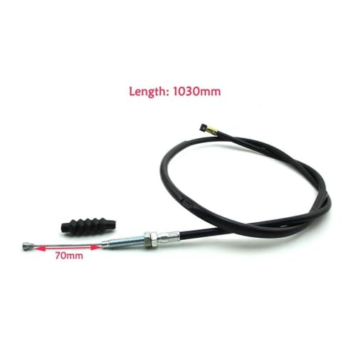 Cable de embrague de 1030mm evita roturas en motor Zs 190cc y Chi 2