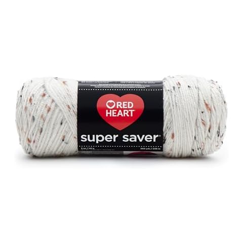 Red Heart Super Saver Aran Fleck Yarn Cover