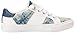 Guess Women's Loven3 Sneaker, White/Blue 171, 5.5