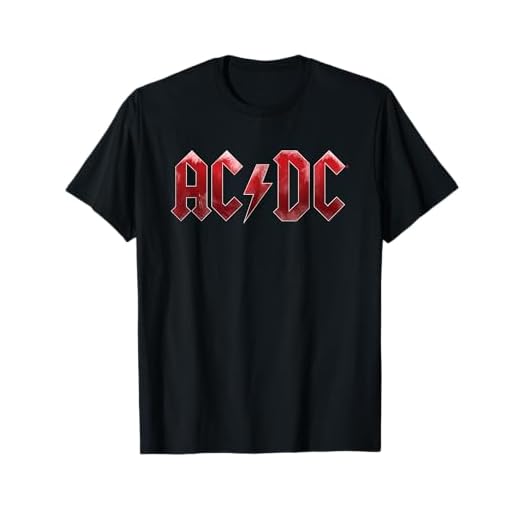 ACDC Red Ice Logo Rock Music Band Camiseta