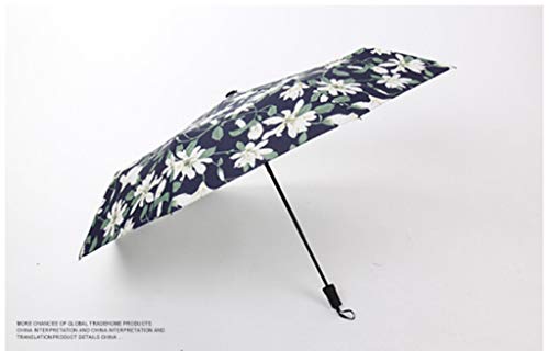 Preisvergleich Produktbild GONGFF Regenschirm Kreative Pfanne, die sonnigen Regenschirm faltet Sonnenschirm Vinyl UV-Sonnenschutzschirme Sonnenschirm