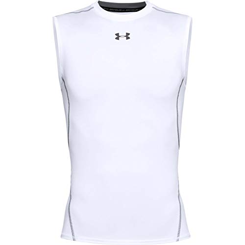 Image of Under Armour Men's HeatGear Armour Sleeveless Compression T-shirt