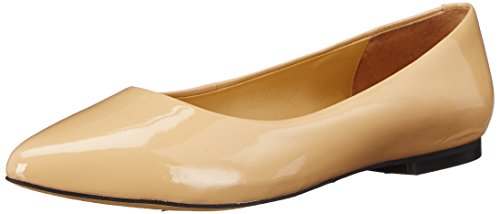 Trotters Womens Estee Ballet Flat, Nude, 7.5 Us #TOP23
