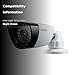Samsung SDC-5340BC Weatherproof Night Vision Camera with 60ft cable included