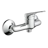 EISL NI168SCR SPEED douchearmatuur, badkraan met eengreepsmengkraan, probleemloze aansluiting op standaard doucheslang, mengkraan, douche-batterij, chroom