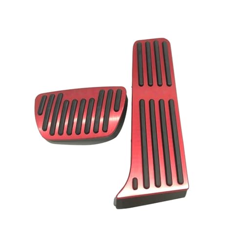 �ԗp�R���A�N�Z���u���[�L�y�_���J�o�[ ����~�߃p�b�h �A���~�j�E�� �ƌ݊��������� �g���^ �ƌ݊��������� RAV4 XA50 �n�C�u���b�h 2019 2020 2021 2022 2023 2024 �n�C�u���b�h�Ή�(AT 2PCS Red)