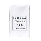 Personal Clean Up Rag Naughty Funny Wash Towel for Boyfriend Huaband Adult Humor Gift (Personal...