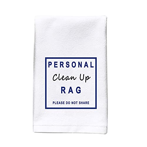 Personal Clean Up Rag Naughty Funny Wash Towel for Boyfriend Huaband Adult Humor Gift (Personal Clean Up Rag)
