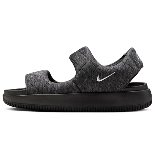 Nike Calm SE Women's Sandals (HJ9000-002, Black/Black/Metallic Silver) - Image 3