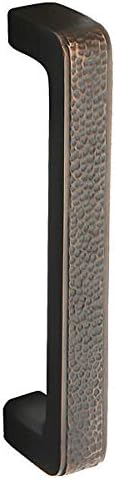 Emtek 86079 8" Center to Center Solid Brass Arts and Crafts Door Pull, Oil Rubbed Bronze