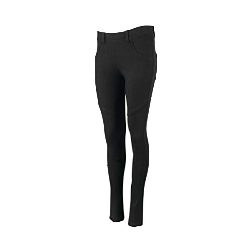 Speed and Strength Women's Comin' In Hot Reinforced Yoga Moto Pant, Black, 6