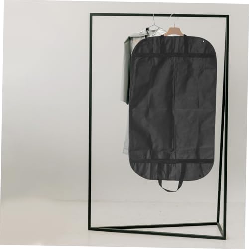PartyKindom Professional Suit Dust Cover Non Woven Garment Bag Cover Travel Storage Bag Breathable 60x100cm Loop Handles3
