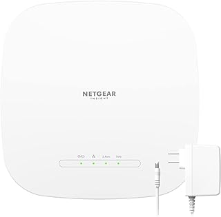 NETGEAR Cloud Managed Wireless Access Point (WAX615PA) - WiFi 6 Dual-Band AX3000 Speed | Up to 256 Client Devices | 802.11ax | Insight Remote Management | PoE+ Powered or Included AC Adapter