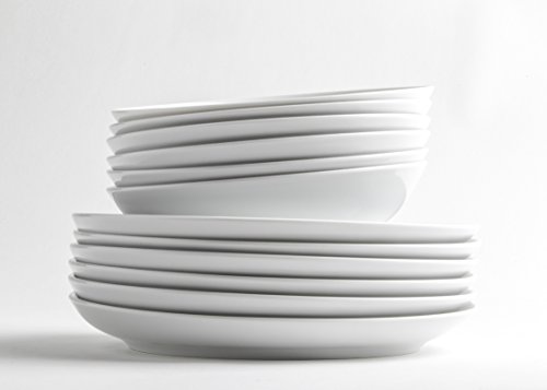 Kahla Five Senses Bianco Set tavola 12 pezzi misti...