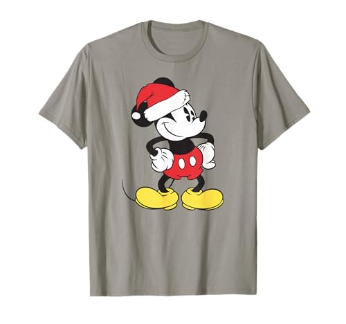 T-shirt Disney Mickey Noël pour enfant en vert Kelly taille 12 ans