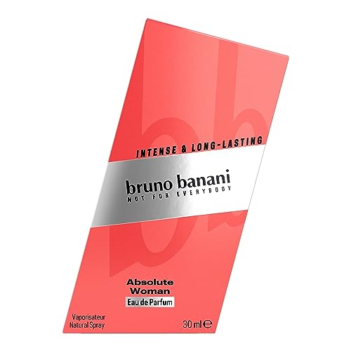 bruno banani Absolute Woman – Eau de Parfum Natural Spray – Fruchtig-blumiges Damen – 1er Pack (1 x 30ml) – Ansicht 3