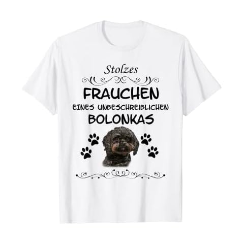 Stolzes Frauchen eines Bolonka Hund Hunde Shirt Cover
