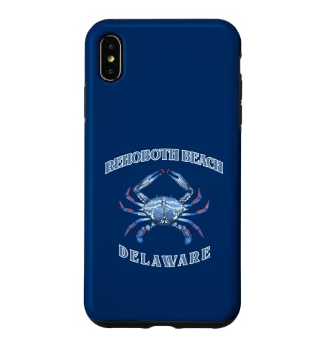 Rehoboth Beach �f���E�F�A �u���[�N�j �V�[�t�[�h ���o�[�Y ���B���e�[�W �X�}�z�P�[�X iPhone XS Max �p