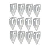 Angoily 15stücke Feuerlöscher Wandhalterung Dreieckiger Montagehaken Aus Eisen Für Effizientes Aufhängen Von Brandschutzgeräten Vielseitig Einsetzbar Für Verschiedene Schutzartikel