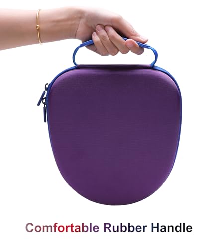 Image of LTGEM Case Compatible with Sony WH-CH720N / WH-CH520 / WHCH710N / WH-CH510 Headphones, Hard Travel Carrying Case for Sony WH-CH720N / WH-CH52 Headphones(Dark Purple