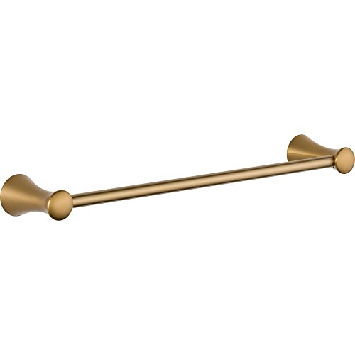 Delta Lahara (1-Pack) 18'' Towel Rack for Bathroom Champagne Bronze Towel Bar for Bathroom Wall Towel Holder Rod Wall Mounted 73818-CZ