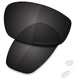 Saucer - Lentes de repuesto para gafas de sol Oakley Blender OO4059, (Alta definición: negro de carbono polarizado.), Talla única