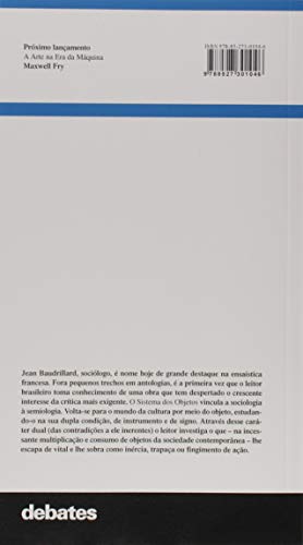 O sistema dos objetos: O sistema dos objetos: - Imagem 2