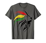 Rasta Lion Rastafari Colors Gift for Reggae Lover T-Shirt