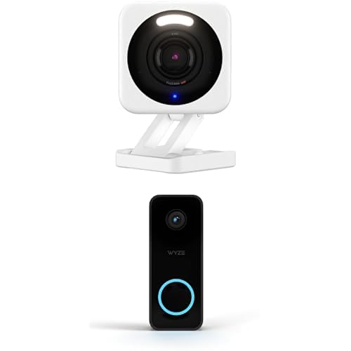 WYZE Cam v4 & Video Doorbell v2 Bundle