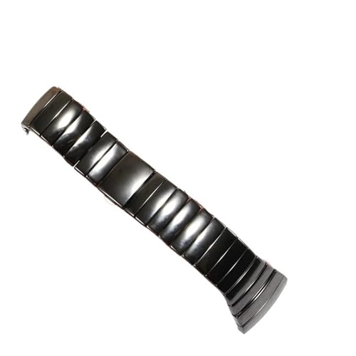 Bracelet de montre en céramique avec boucle déployante double pression