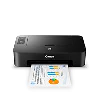 Canon TS202 Inkjet Photo Printer, Black (USB Required, not Included)