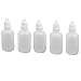 New Lon0167 50ml PE Featured Plastic Squeezable Dropper reliable efficacy Dropping Bottle Container White Clear 5pcs(id:e5a 58 f8 912)