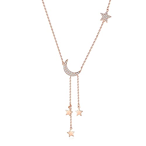 Chaîne de clavicule lune et étoile le collier idéal du quotidien aux soirées chics