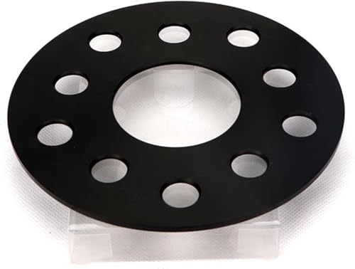 Entretoises de roues de voiture 5x112 cales de pneu de 3mm noir adaptateur de moyeu 66.5mm