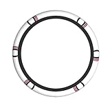 Owens communityCar Steering Wheel Cover, Universal Car Accessory Breathable Anti-Slip...