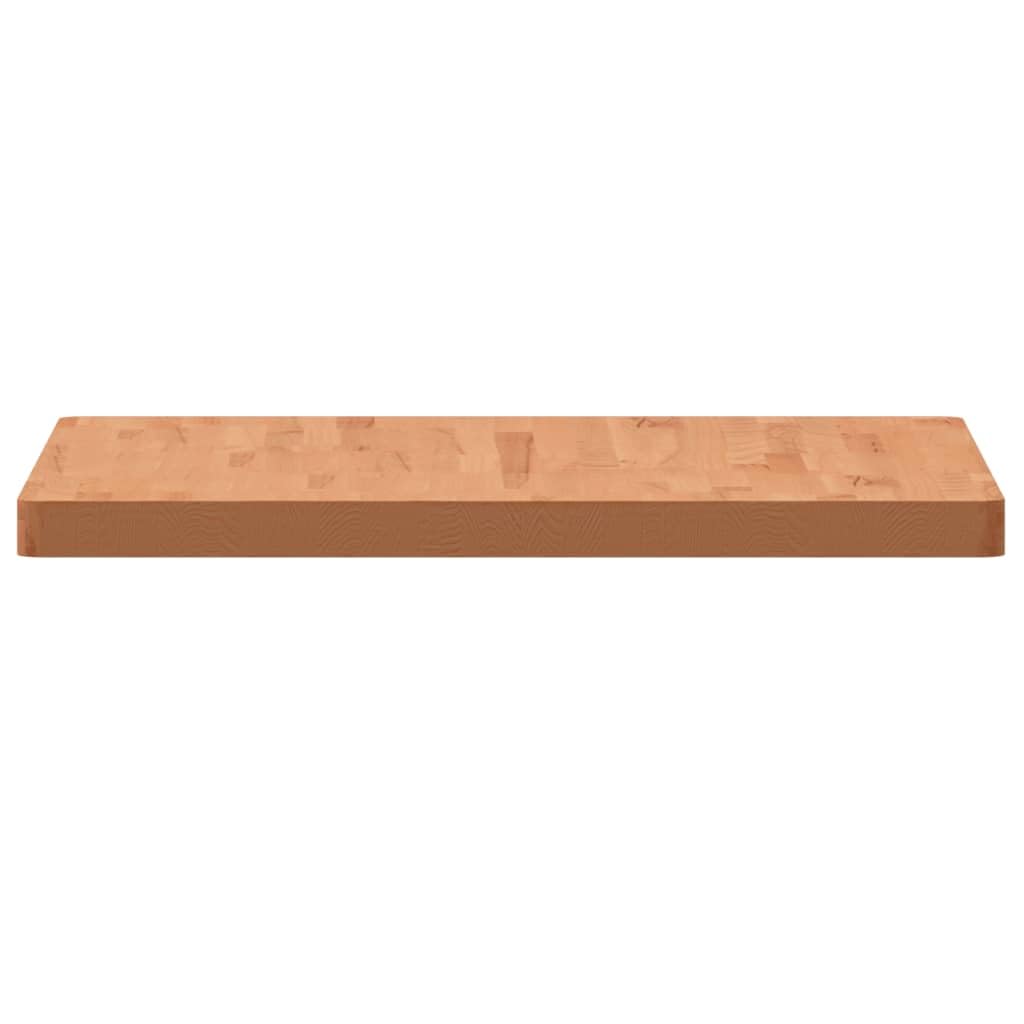 Piano in legno massello di faggio 70 x 70 x 4 cm, quadrato, piano di ricambio per tavolo da pranzo, piano di lavoro, costruzione di mobili, versatile, per ufficio, cucina, soggiorno, stabile e