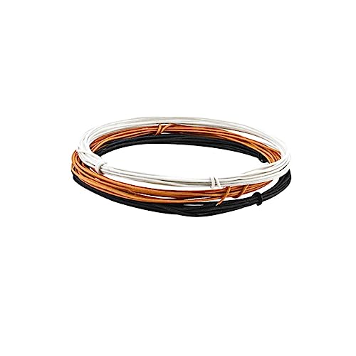 HANABASS 3Pcs Electric Instrument Wiring Hookup Cables for Guitar Sound Pickup Durable and Compact Hookup Wires Easy to Use Lightweight Design for Musicians