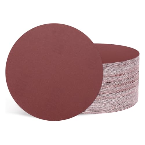 Kozelo 100 pces Disques Ponçage 1" 1000 Grain Velcro Rouge
