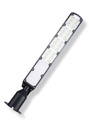 ✔ REGOLAZIONE INCLINAZIONE – Il faro può essere inclinato fino a 90° per direzionare la luce dove serve, adattandosi perfettamente a pali (diametro 60mm) e supporti di diverse altezze e posizioni. Palo o supporto non incluso