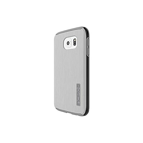Incipio DualPro Shine for Samsung Galaxy S6 - Retail Packaging - Silver/Smoke
