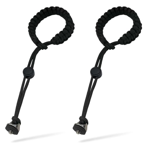 Brvlsoc Adjustable Camera Wrist Strap – Nylon Hand Wrist Lanyard with 1/4