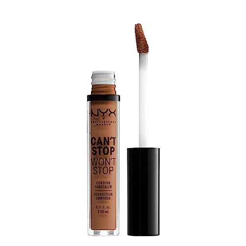 Nyx Professional Makeup Can't Stop Won't Contour Concealer Anti Cernes Warm Caramel 4 Ml - vue 2