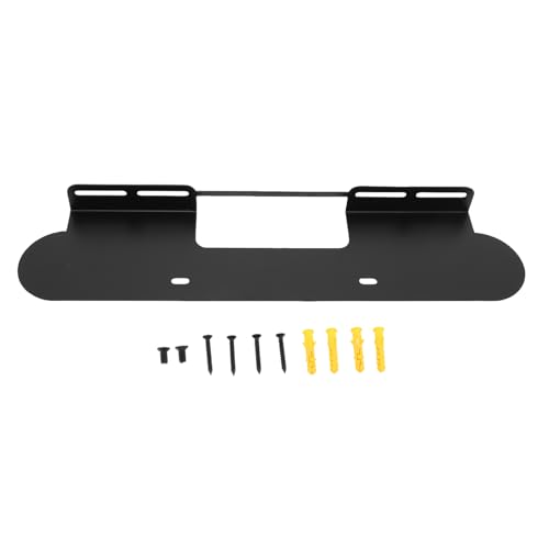 Estante de pared para altavoz de metal texturizado con diseño premium 5