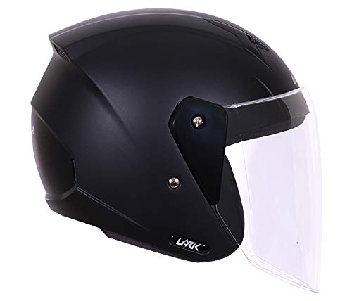 Vega Lark Dull Black Helmet-L : Amazon 
