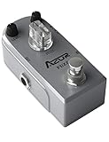 AZOR Fuzz Mini Guitar Effect Pedal Classic Fuzz Pedal True Bypass Aluminium-Alloy AP-303